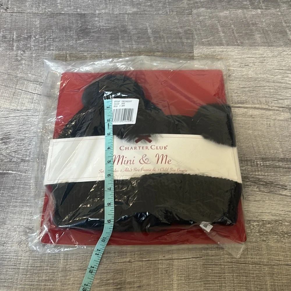 Charter Club Mommy & Me Beanie Collection